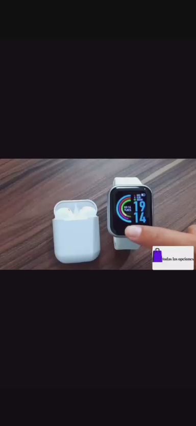 smartwatch serie 8 ultra + audifonos